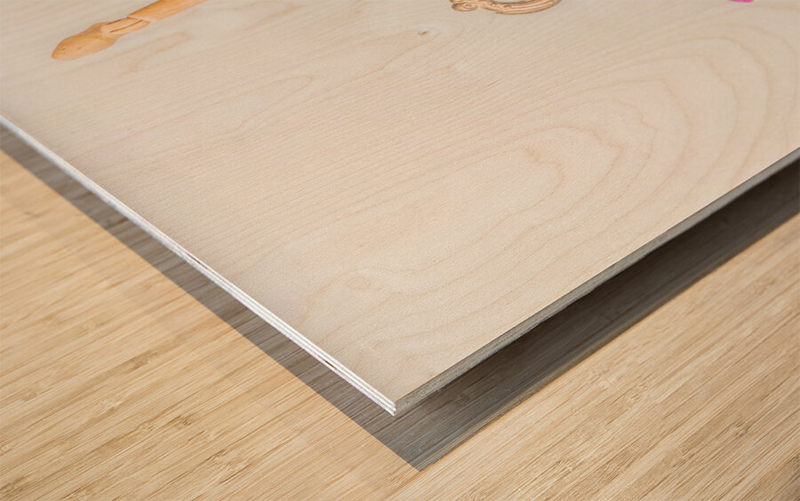 Sugar crash Wood print