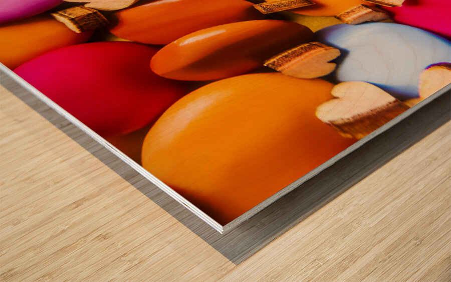 Candy Heart Co Wood print