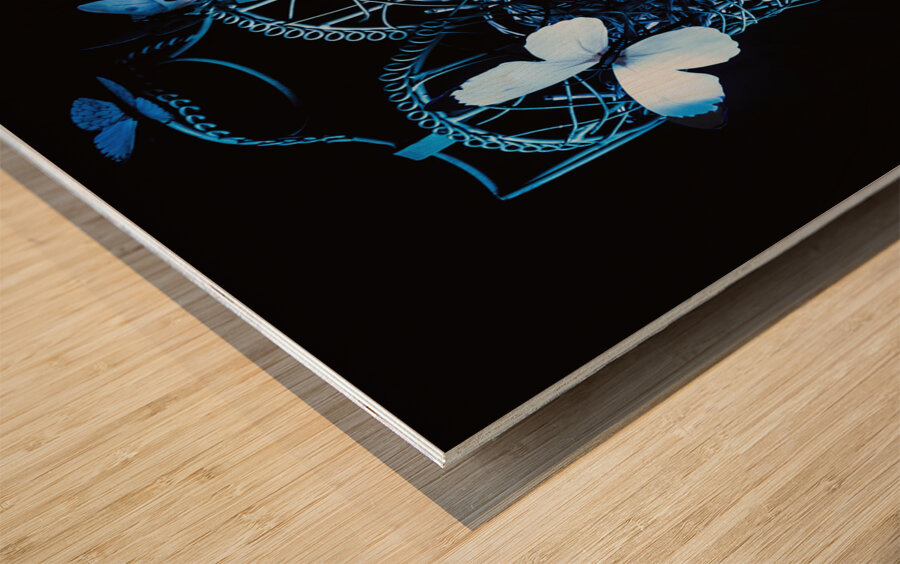 Of Wires And Wings Wood print