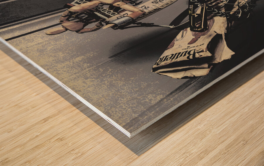 Former Fashion Wood print