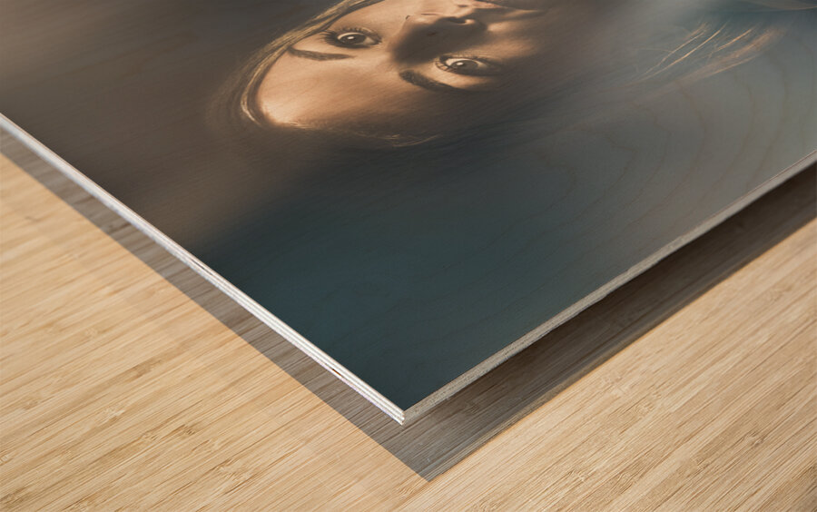 Sentimental Songstress Wood print