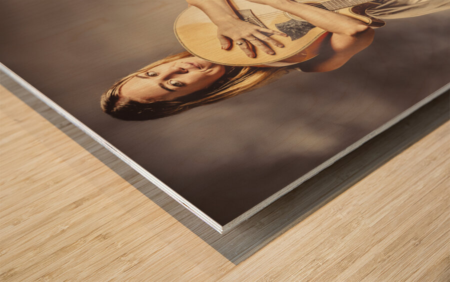 Composure  Wood print