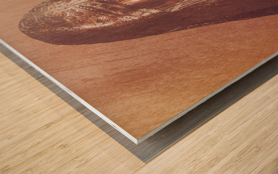 Veiled Gypsy Wood print