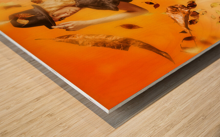 Explore The Fall Wood print