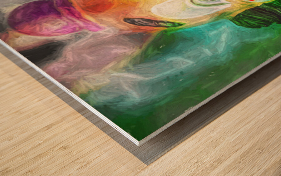 Circus Surprise Wood print