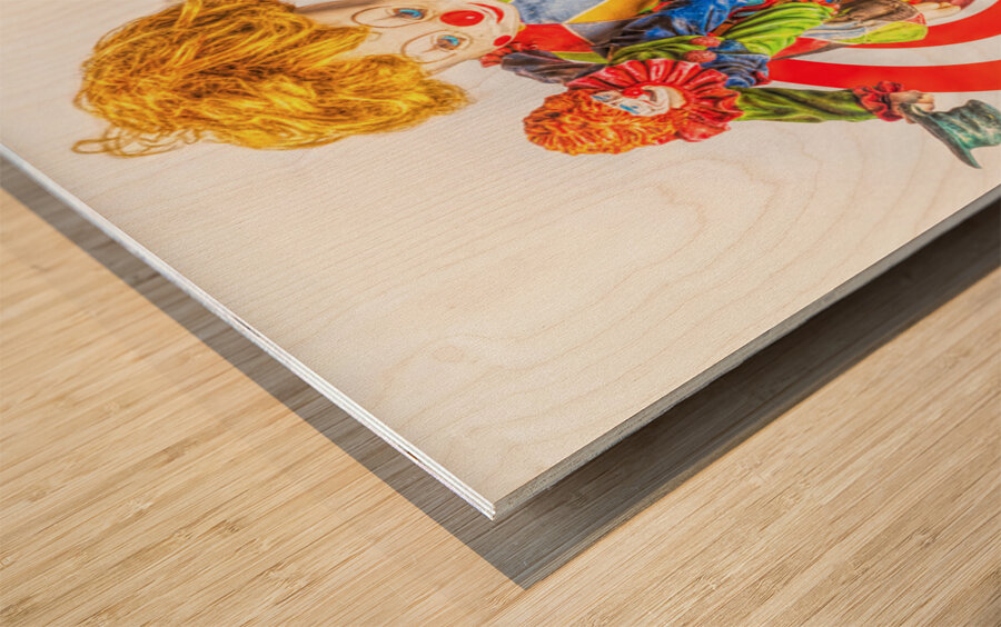 Circustry Wood print