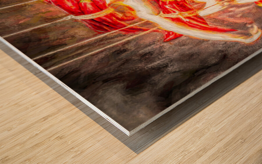 Chilli n Roast Wood print