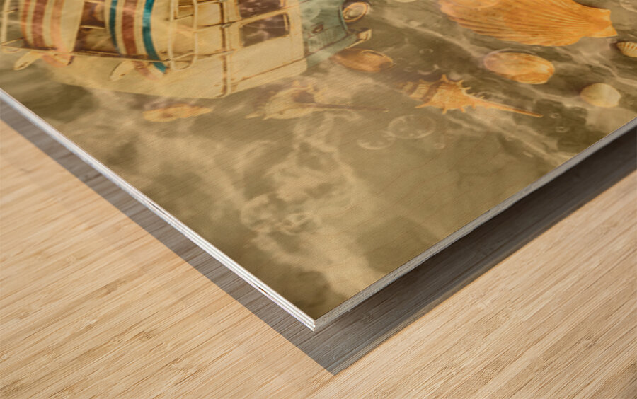 King Tide Wood print