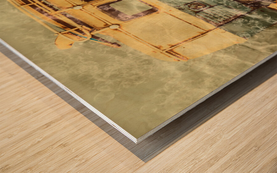 Down Under Wood print