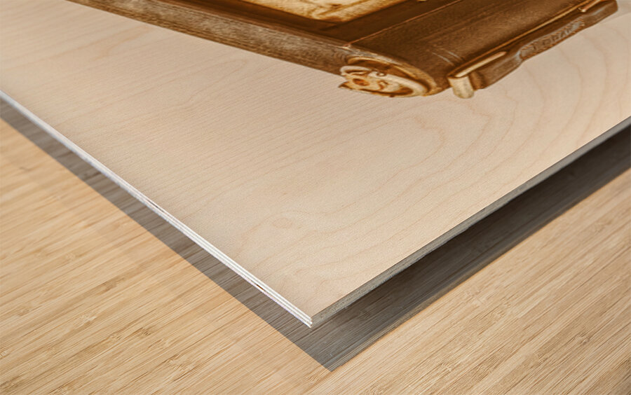 Return To The Fold Wood print