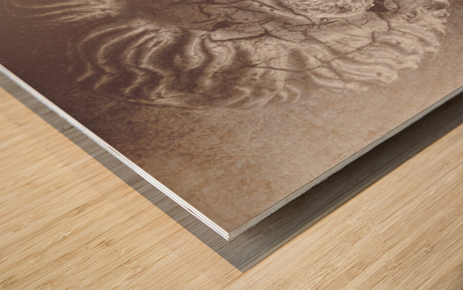 Beauty Never Fades Wood print