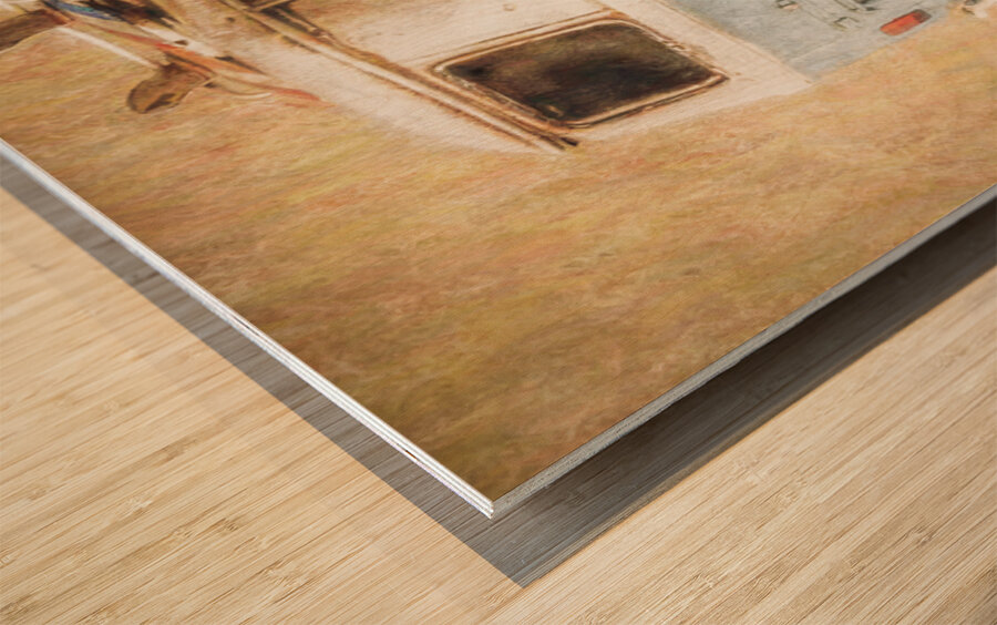 Classic Coasting Cool Wood print