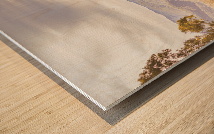 High Ground Wood print