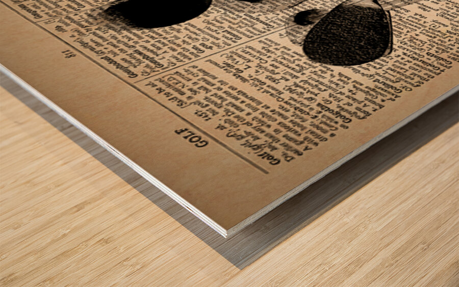 Definitive Wood print