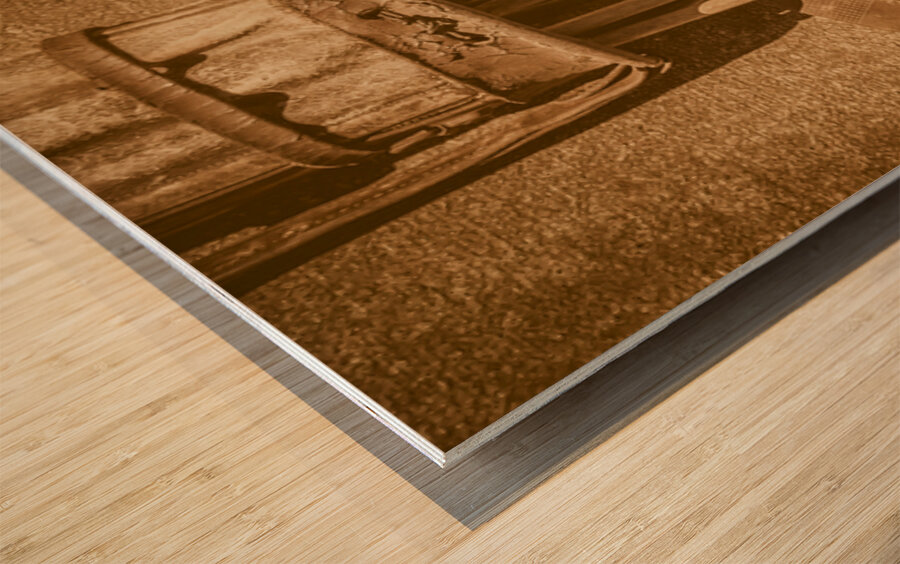 Sunday Driving Wood print