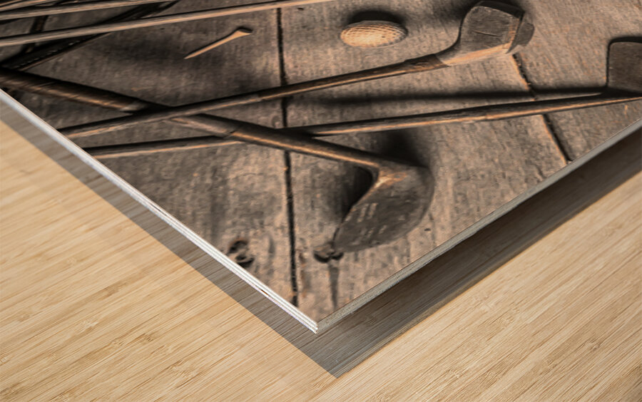 Well Worn Wood print