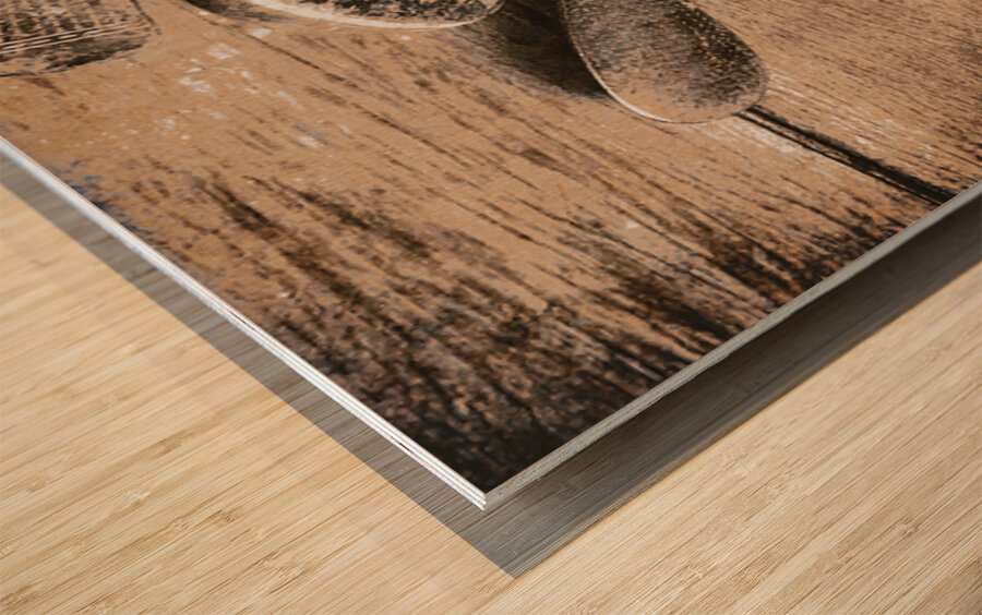 Authentic Wood print