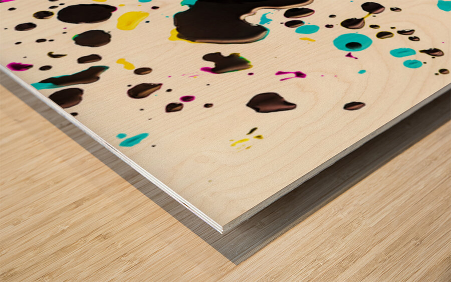 Unleashed Wood print