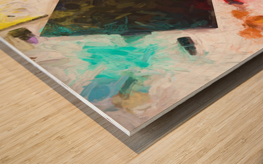 Make up Artistry Wood print