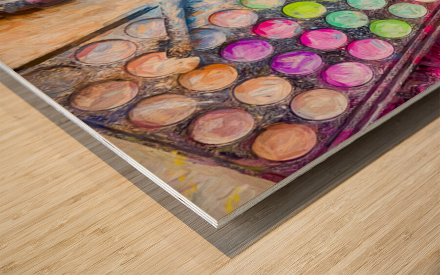 Making Up Wood print