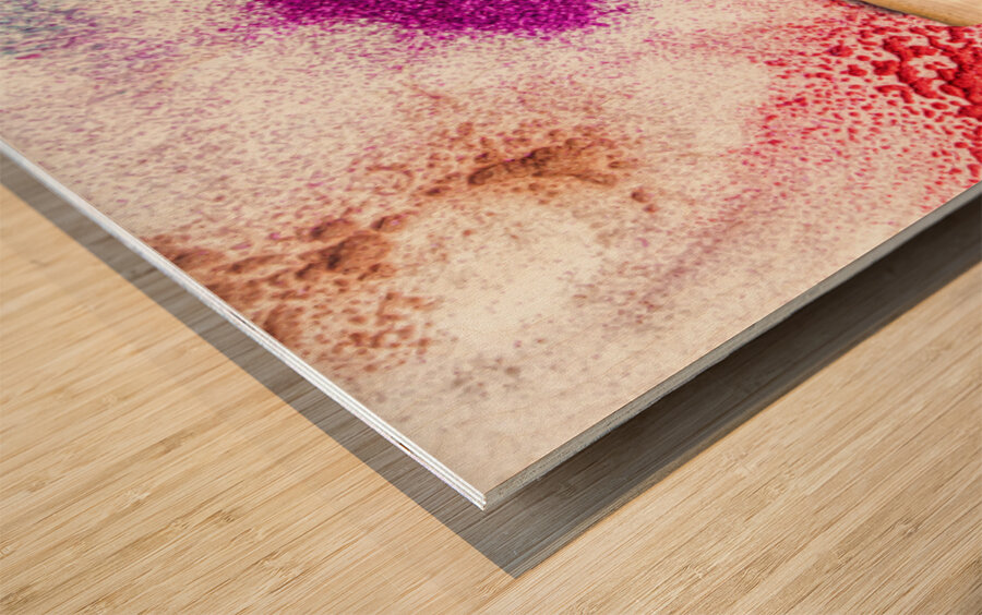 Lipstick Hit Wood print