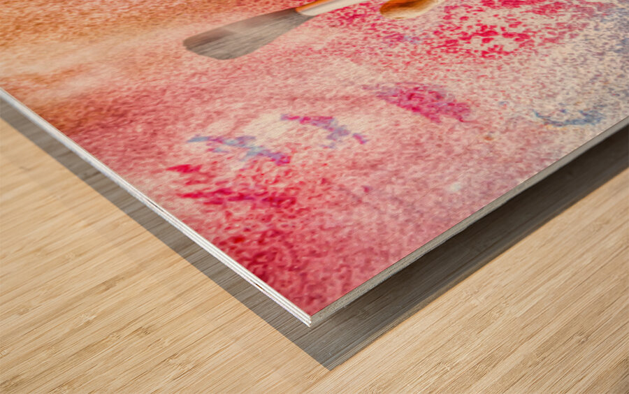 Beauty Habit Wood print