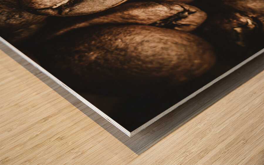 Visual Stimulation Wood print