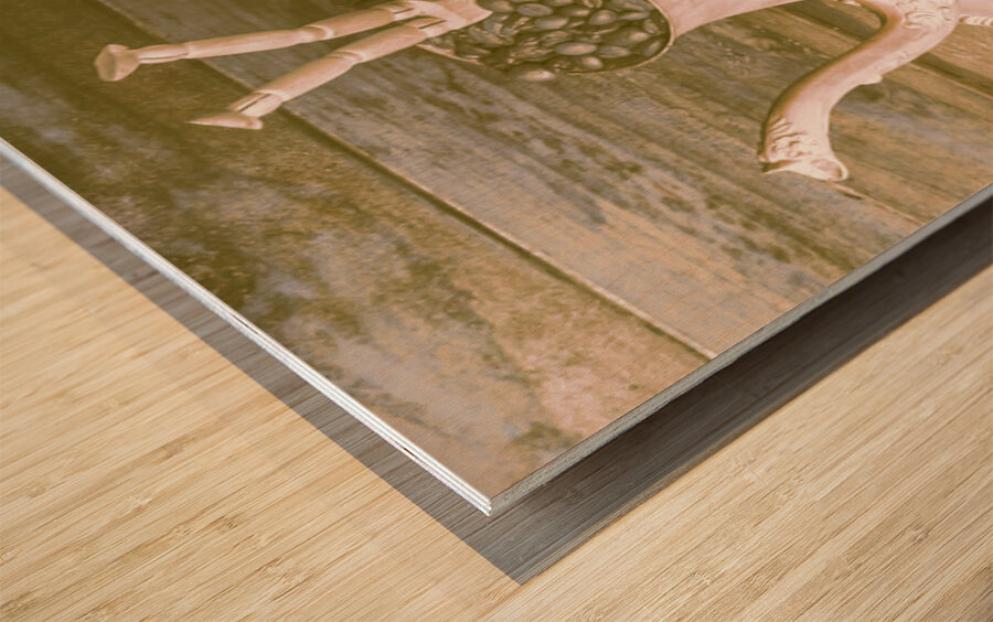 Dive In Or Takeaway Wood print