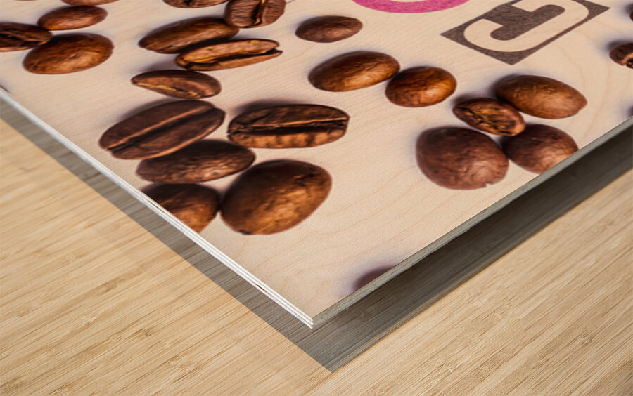 Cof fee Ransom Wood print