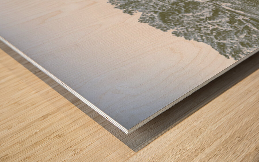 Wide Winter Wonder Wood print