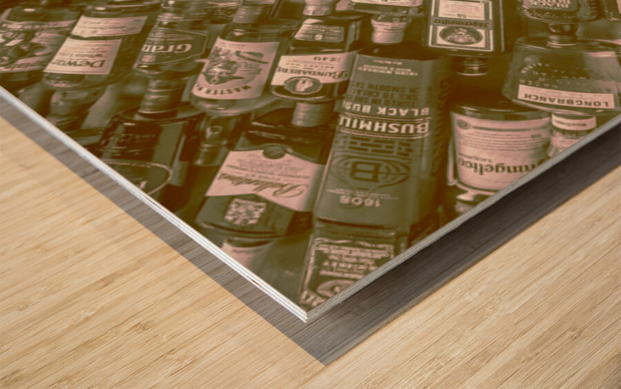 Branding Bar Wood print