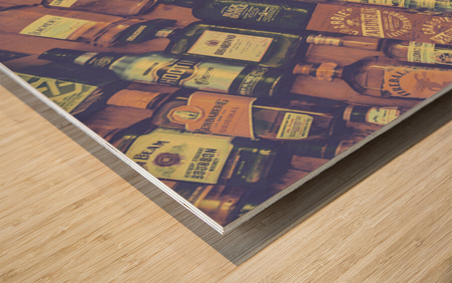 Mixing Lounge Wood print