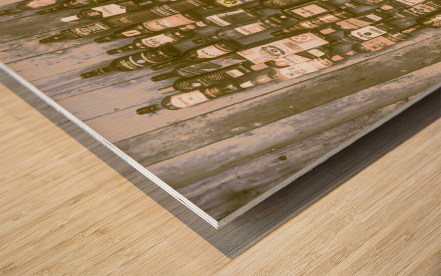 Vintage Bar  Wood print