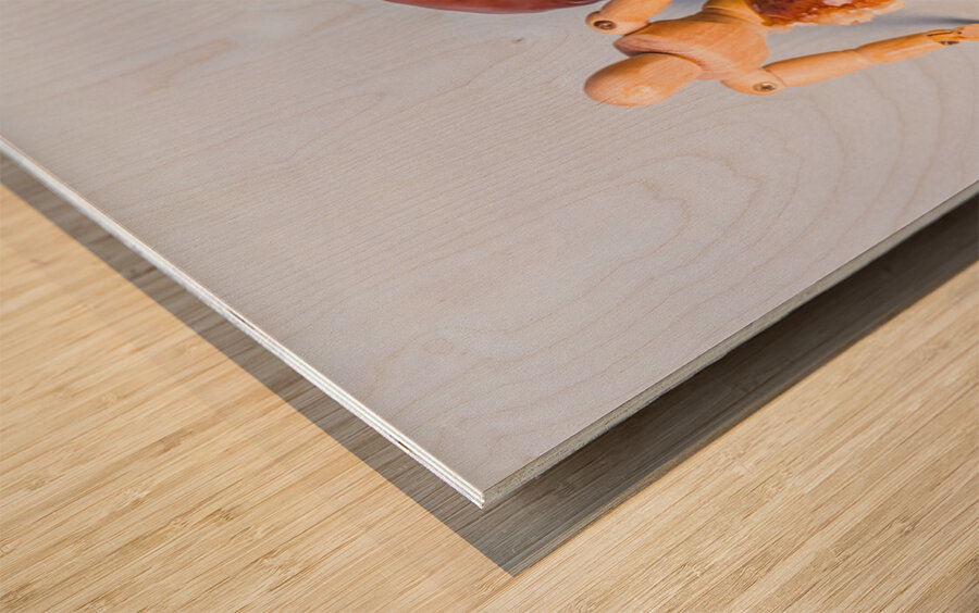 ....And Eat It Two Wood print