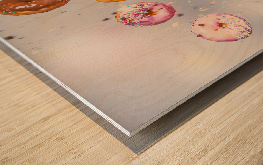 Icing On The Cakes Wood print