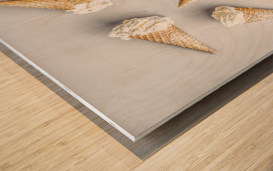 Coney Islands Wood print