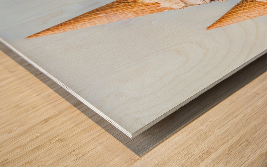 Still In The Ice Cream Trade Wood print