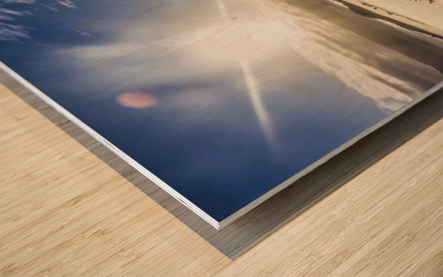 Valley Fogs Wood print