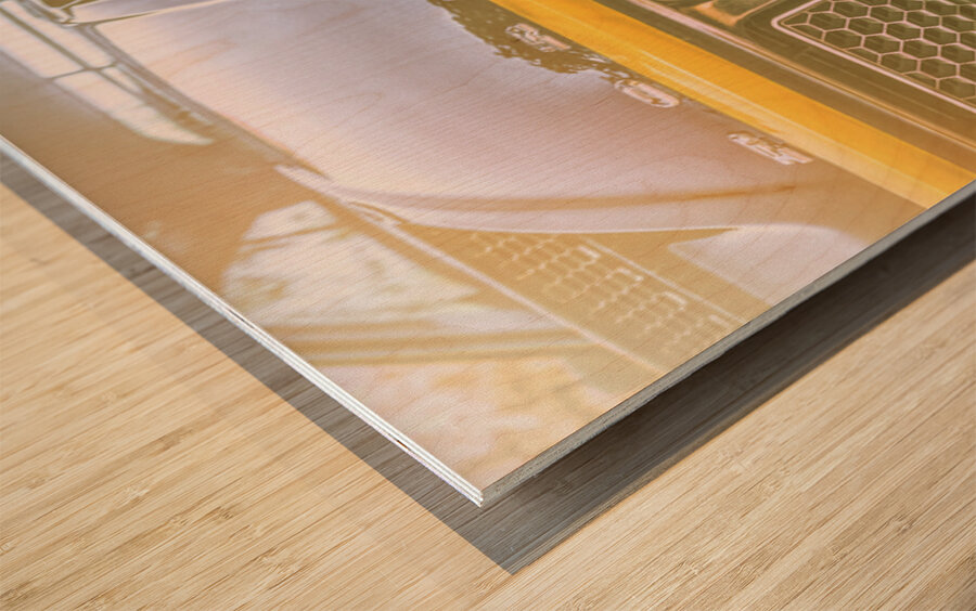 GT Muscle Wood print