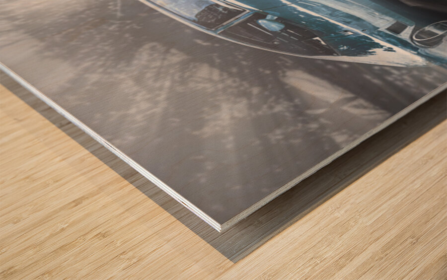 Ford Falcon XB GT Hardtop Wood print