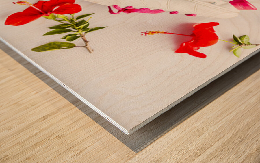 Roller Romance Wood print