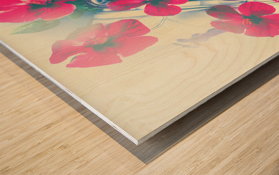 Summer Roll Wood print