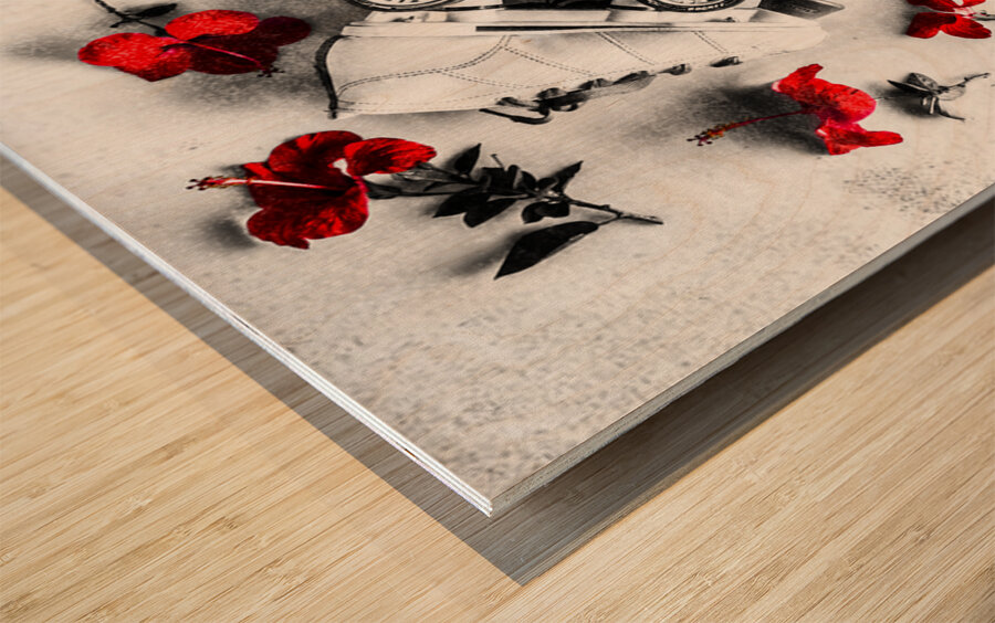 Skate Dates Wood print