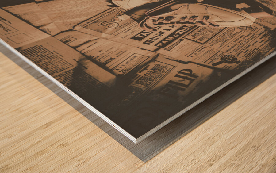 Attic Antiques Wood print