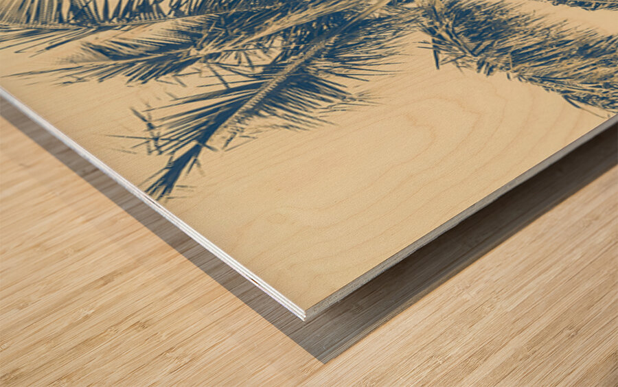 The Fronds Wood print