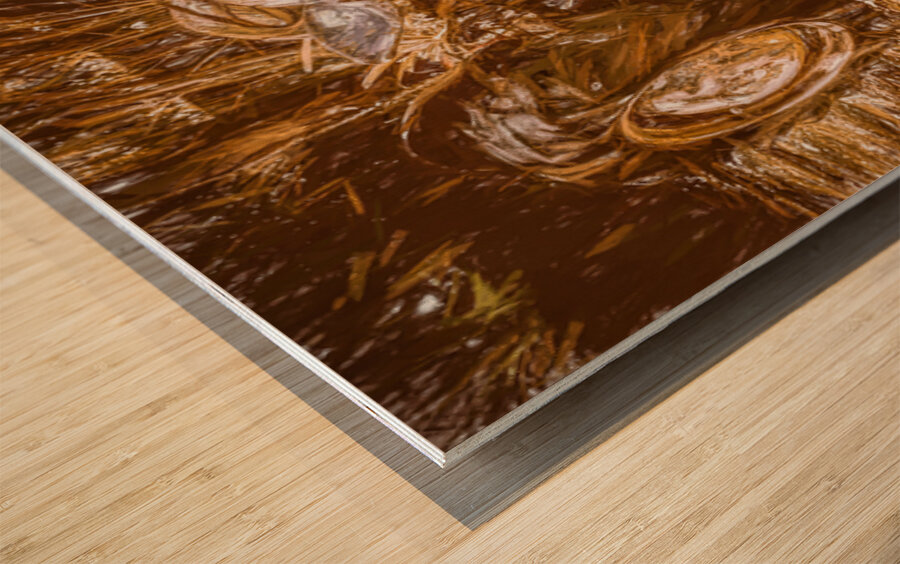 Farm Rust Wood print