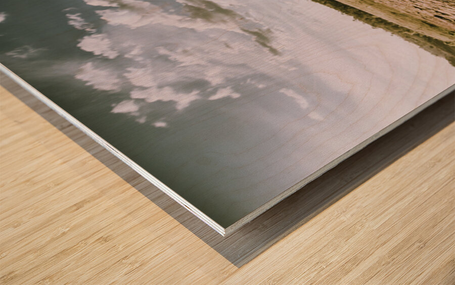 Borderlines Wood print