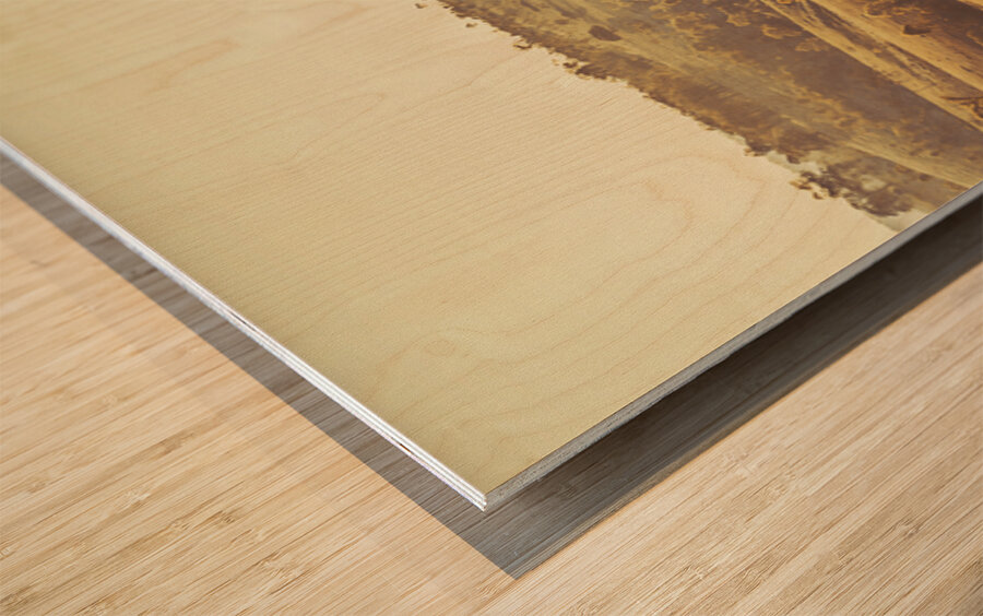 Rolling Hill Antiquity Wood print