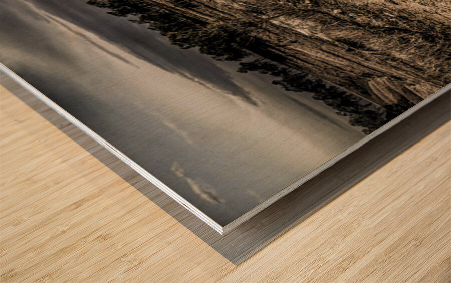 Weathered Ways Wood print