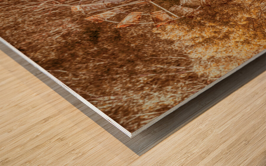 Pioneering Country Wood print